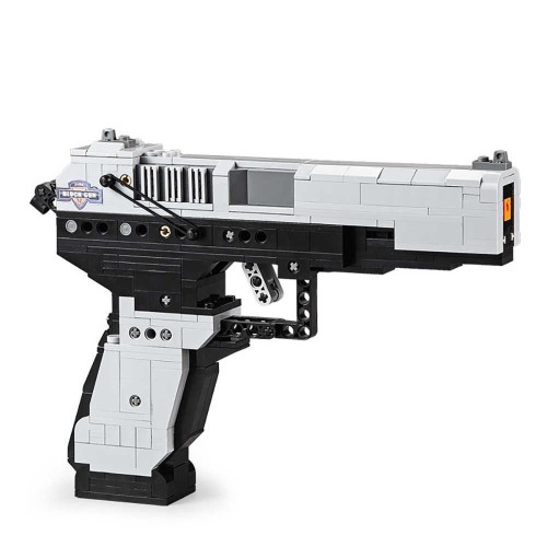 Stavebnica CaDA 412 ks. Pištoľ MK23 pre deti 8+ Funkcia strieľania