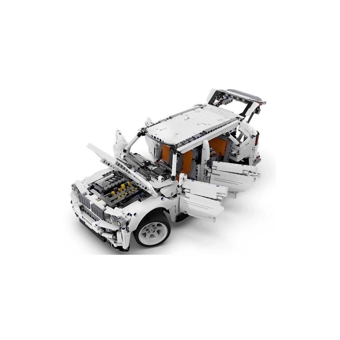 Stavebnica CaDA 2208 ks. Diaľkovo ovládané autíčko G5 4x4 pre deti 8+