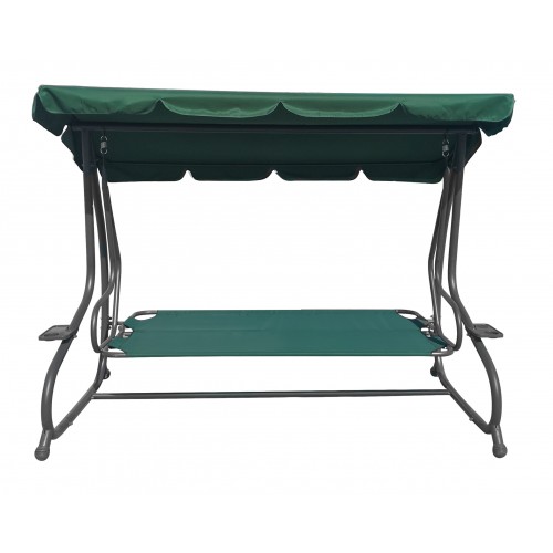 Obrovská záhradná hojdačka opletená 2x1 listami