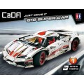 Stavebnica CaDA 1696 ks. Športové autíčko 610 SUPER-CAR pre deti 8+