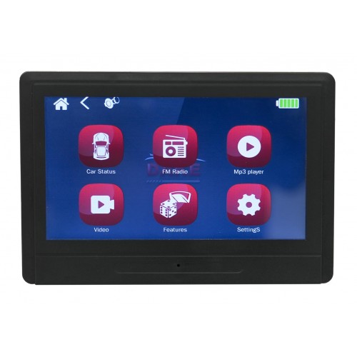 Vozidlo Mercedes Benz G63 AMG XXL STRONG MP4 Červené