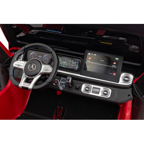 Vozidlo Mercedes Benz G63 AMG XXL STRONG MP4 Červené