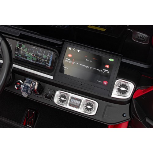 Vozidlo Mercedes Benz G63 AMG XXL STRONG MP4 Červené