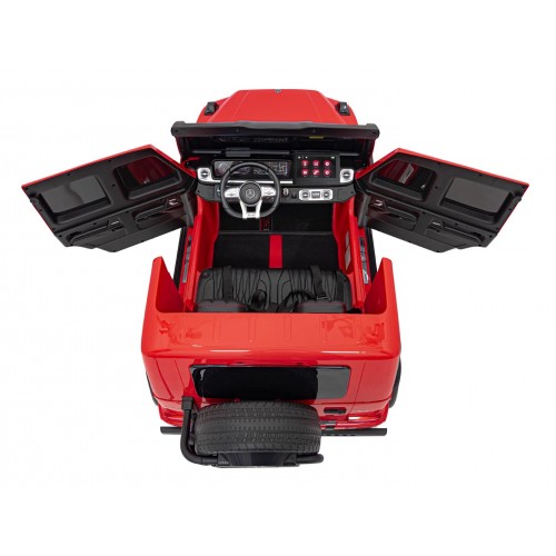 Vozidlo Mercedes Benz G63 AMG XXL STRONG MP4 Červené