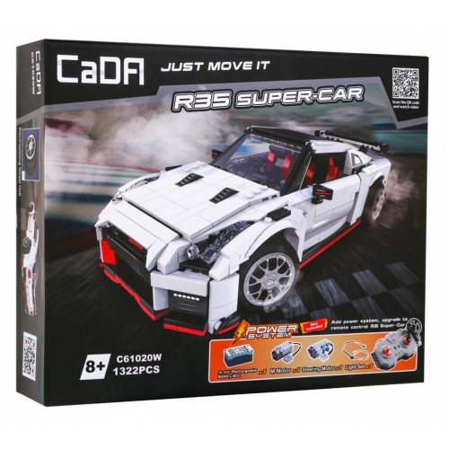 Stavebnica CaDA 1322 ks. Športové autíčko R35 pre deti 8+