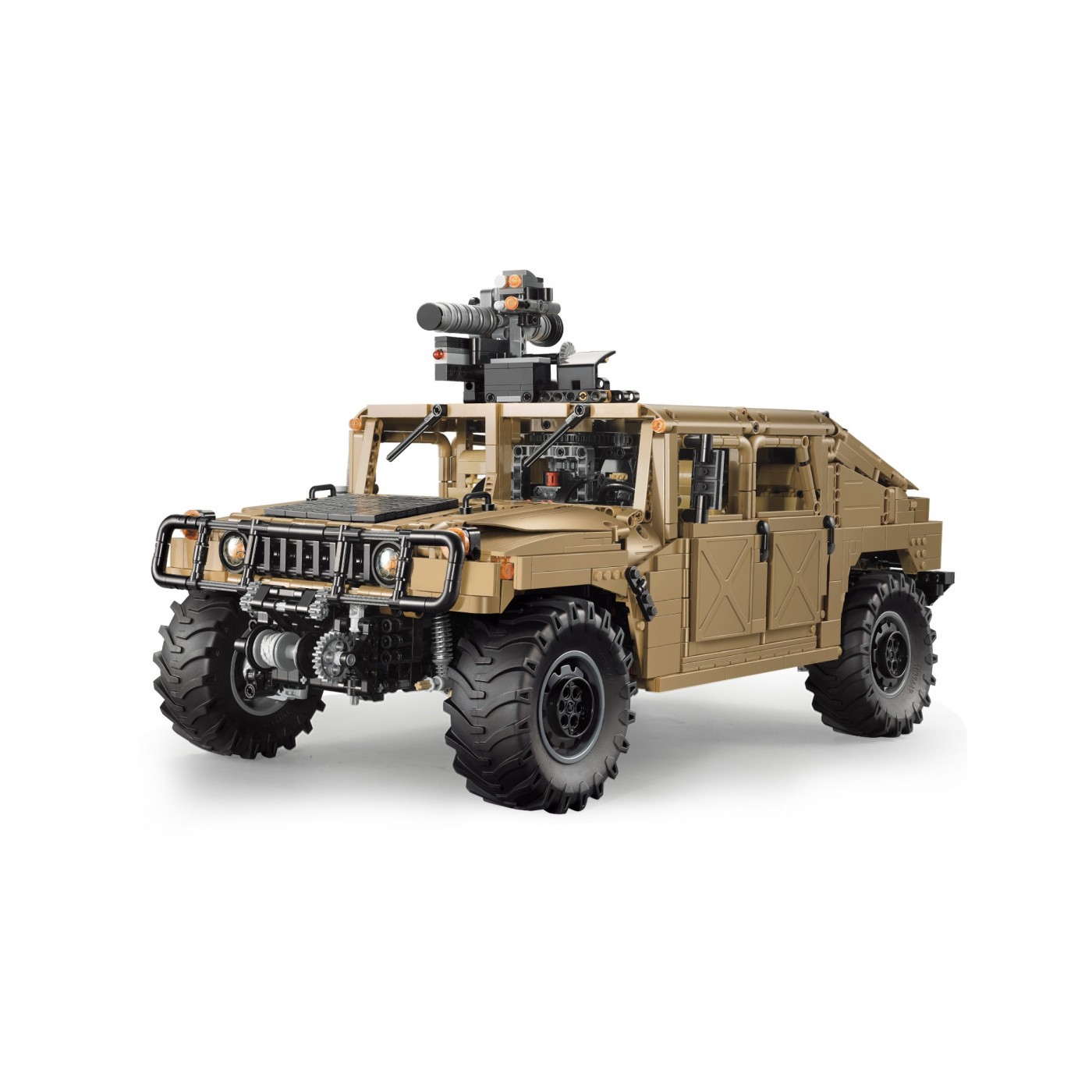 Stavebnica CaDA 3935 ks. Vojenské vozidlo Humvee 1:8 pre deti 8+