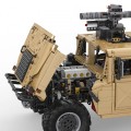 Stavebnica CaDA 3935 ks. Vojenské vozidlo Humvee 1:8 pre deti 8+