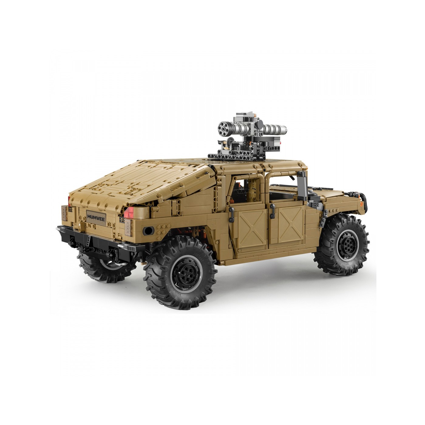 Stavebnica CaDA 3935 ks. Vojenské vozidlo Humvee 1:8 pre deti 8+