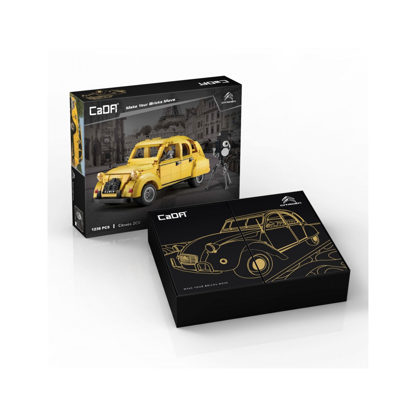 Stavebnica Auto Retro Citroen 1238 ks EE