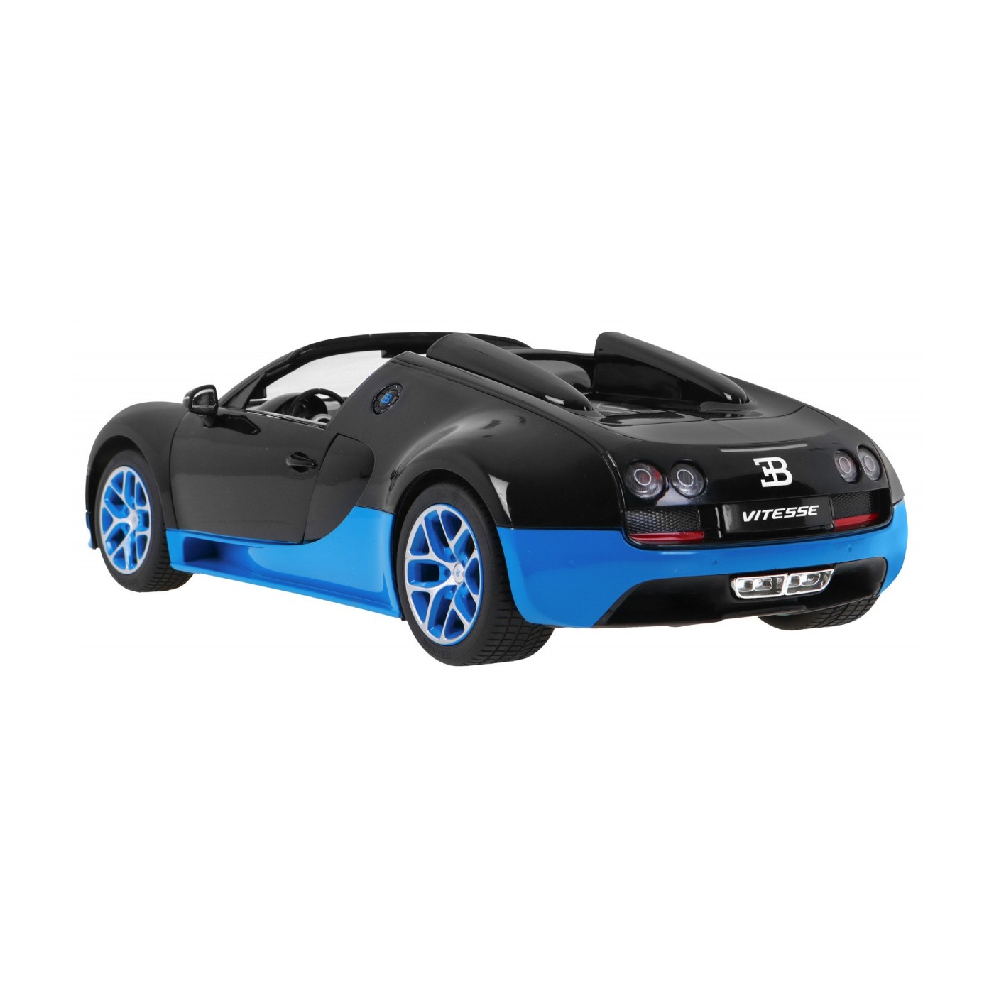 Bugatti Veyron Grand Sport Vitesse čierny RASTAR model 1:14 Diaľkovo ovládané auto + Ovládač