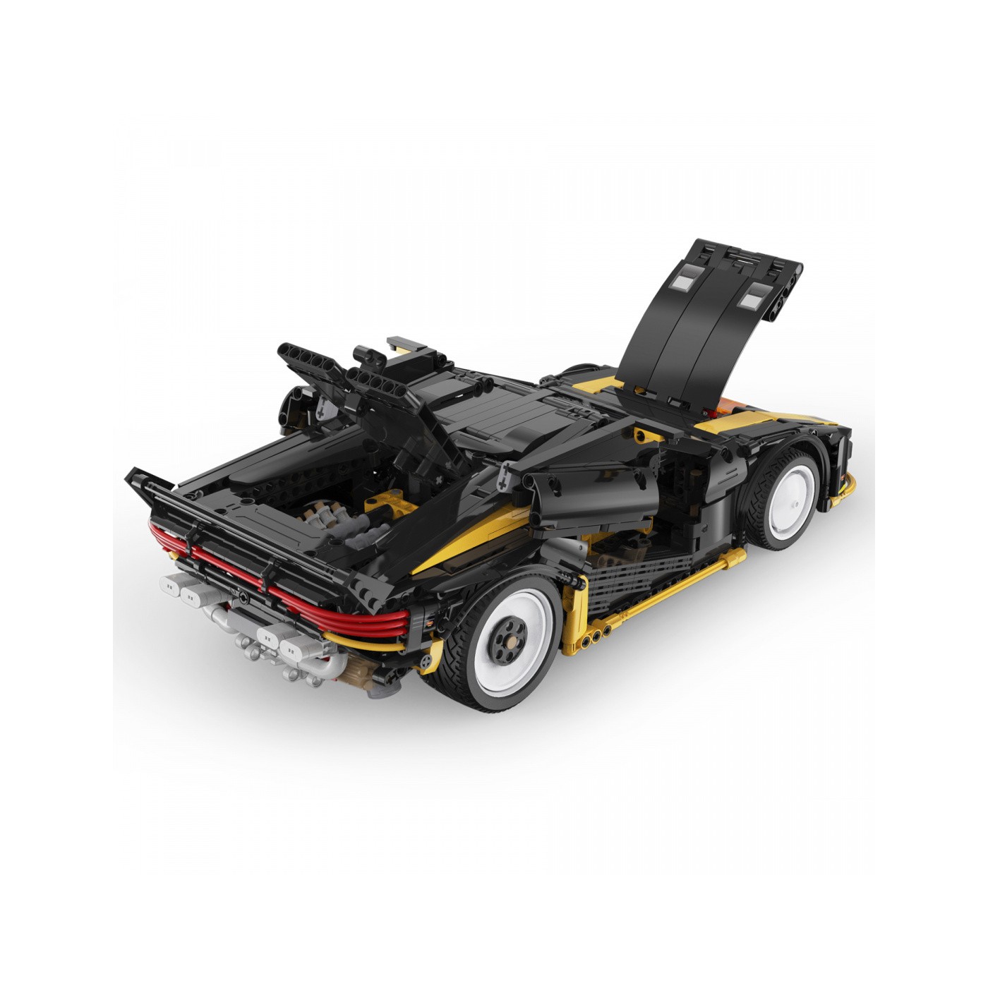 Stavebnica CaDA Cyber Night 1682 ks. Športové auto Turbo-V pre deti 8+