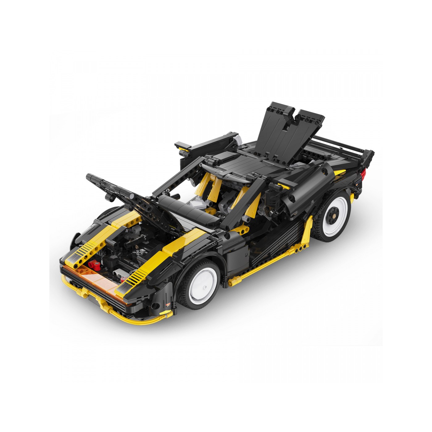 Stavebnica CaDA Cyber Night 1682 ks. Športové auto Turbo-V pre deti 8+