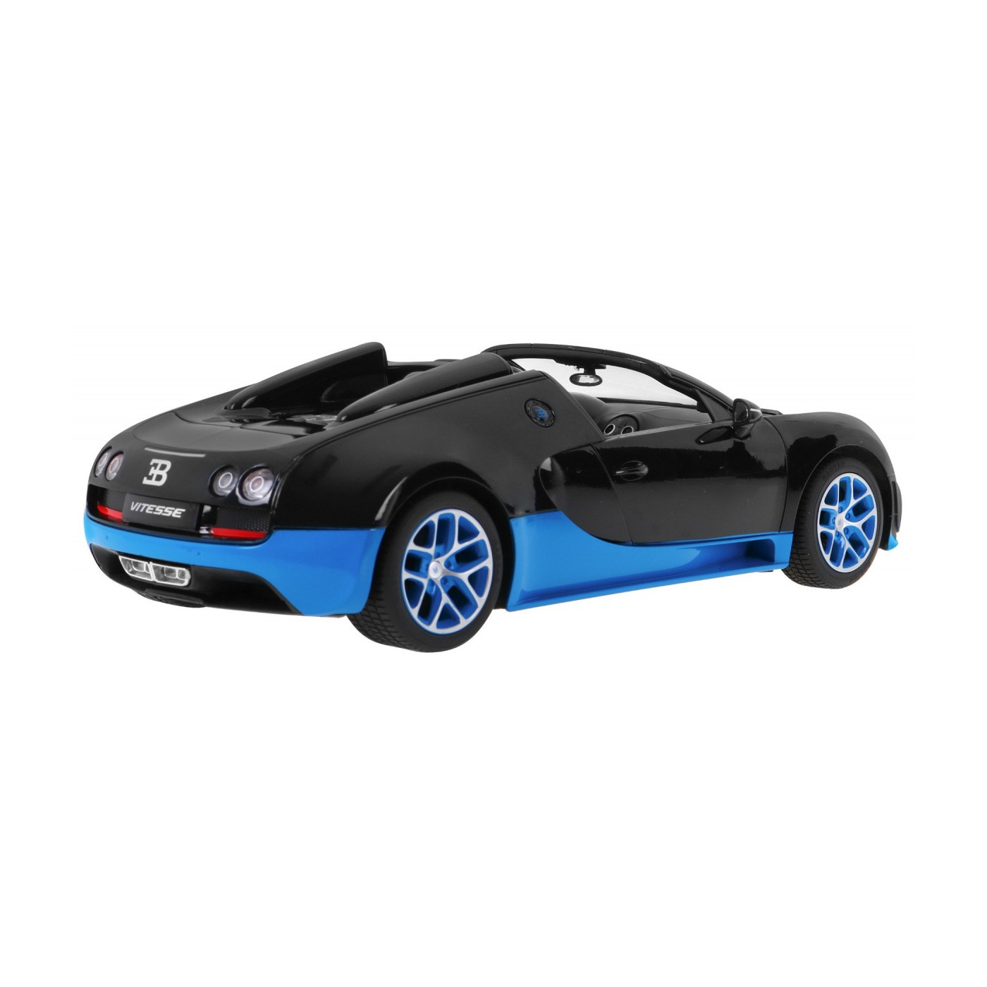 Bugatti Veyron Grand Sport Vitesse čierny RASTAR model 1:14 Diaľkovo ovládané auto + Ovládač