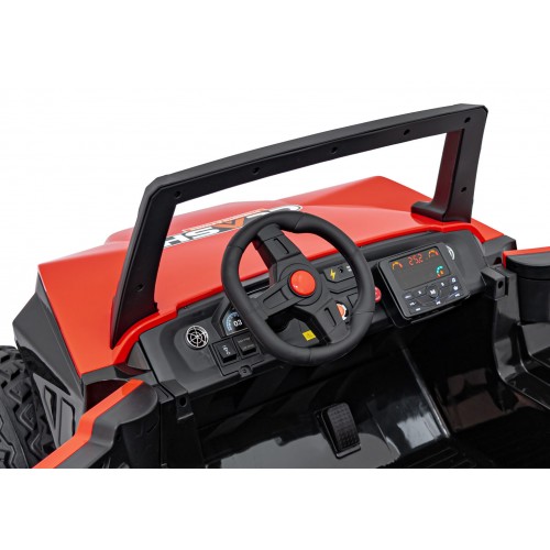Vozidlo Buggy Clash STRONG 4x4 Červený