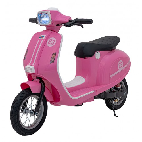 Automobilový skúter Retro 23 ružový