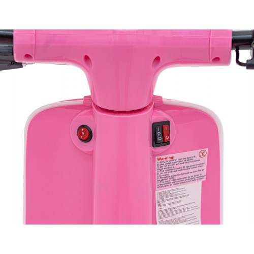 Automobilový skúter Retro 23 ružový