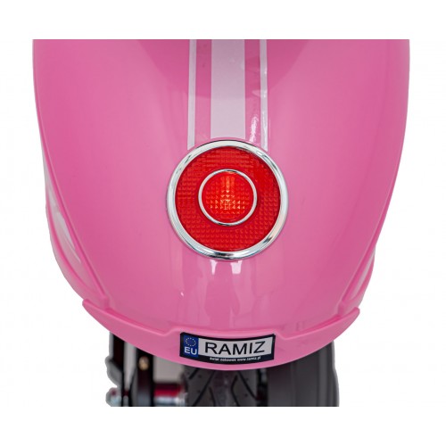 Automobilový skúter Retro 23 ružový