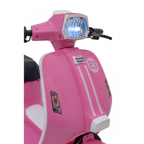 Automobilový skúter Retro 23 ružový
