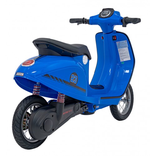 Automobilový skúter Retro 23 Modrý
