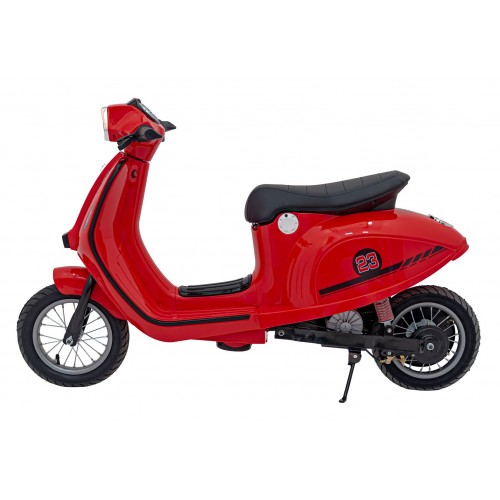 Automobilový skúter Retro 23 červený