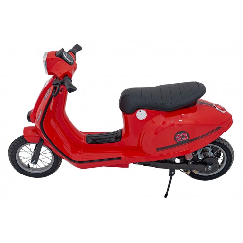 Automobilový skúter Retro 23 červený