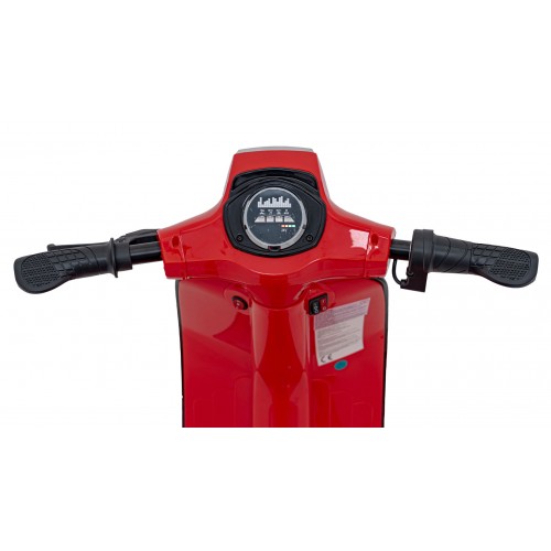 Automobilový skúter Retro 23 červený