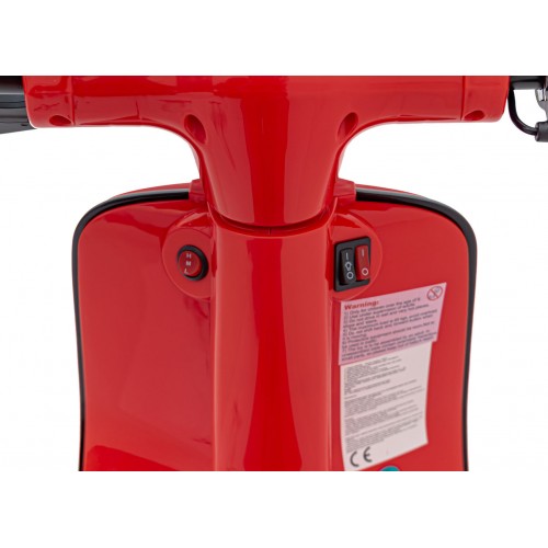 Automobilový skúter Retro 23 červený