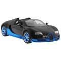 Bugatti Veyron Grand Sport Vitesse čierny RASTAR model 1:14 Diaľkovo ovládané auto + Ovládač