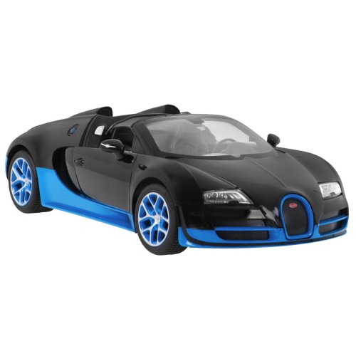 Bugatti Veyron Grand Sport Vitesse čierny RASTAR model 1:14 Diaľkovo ovládané auto + Ovládač