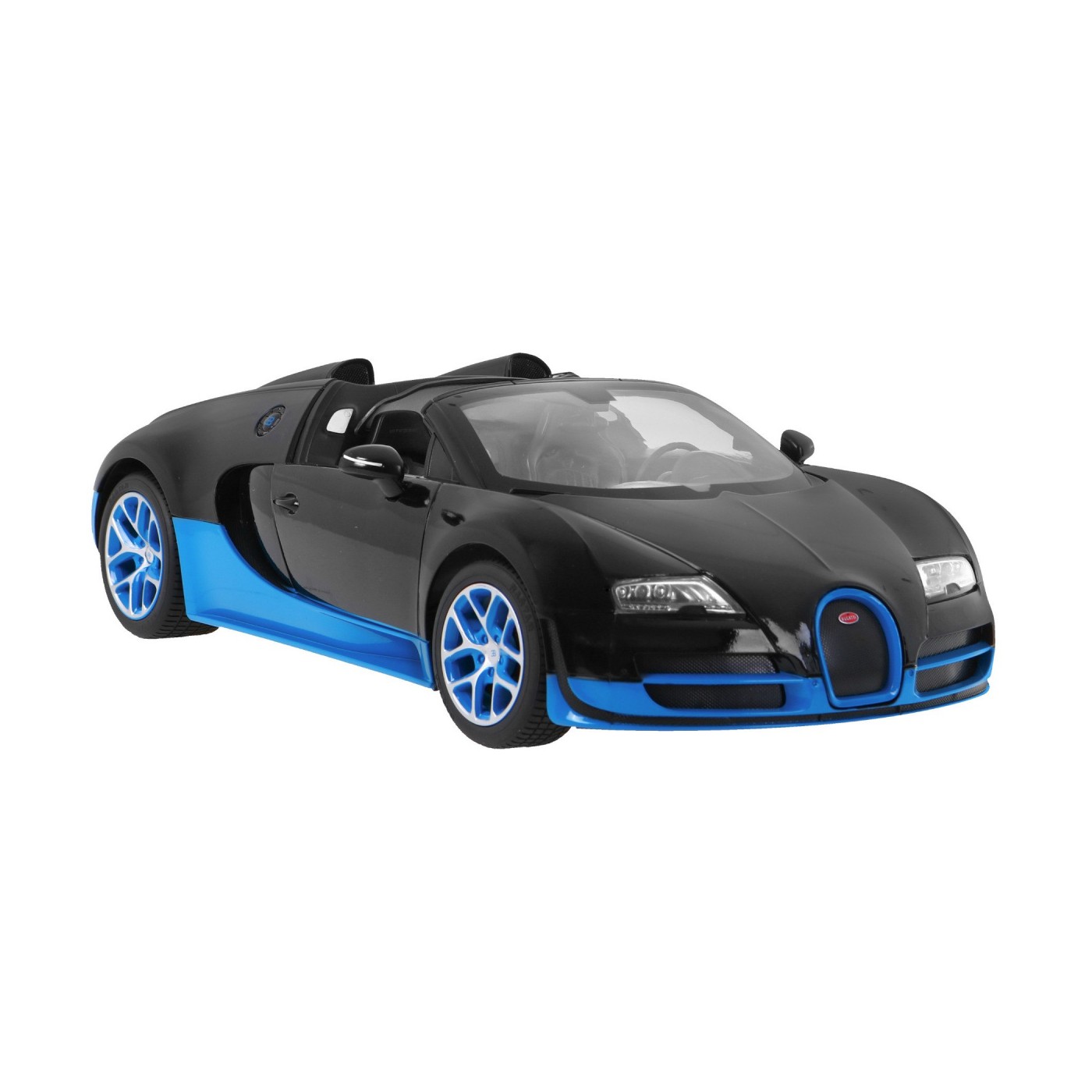 Bugatti Veyron Grand Sport Vitesse čierny RASTAR model 1:14 Diaľkovo ovládané auto + Ovládač