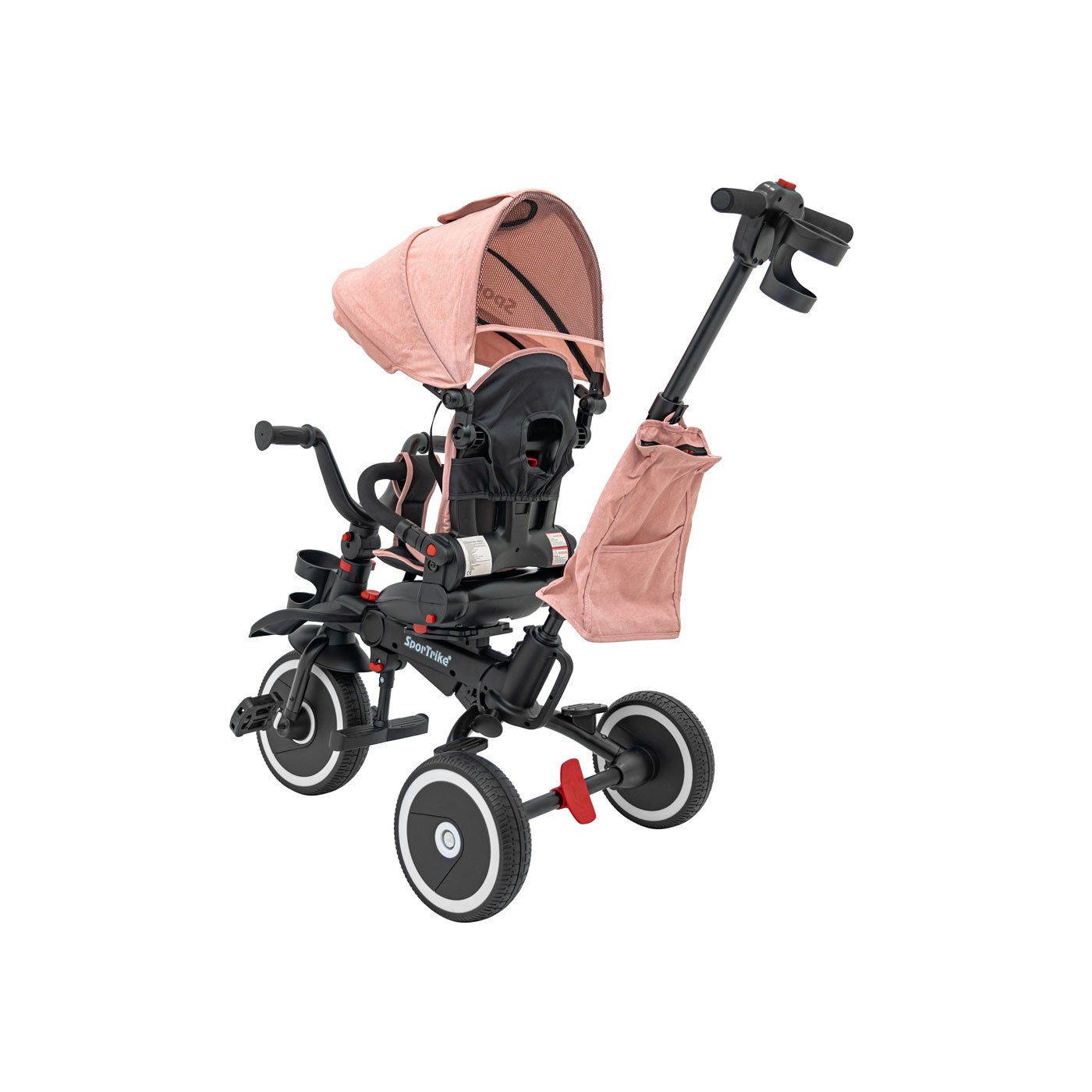 Trojkolka RIDER Ružová SPORTRIKE