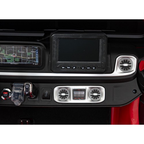 Vozidlo Mercedes Benz G63 AMG XXL MP4 Červená farba