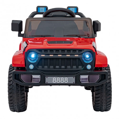 Off Road MOUNTAIN Červené vozidlo