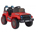 Off Road MOUNTAIN Červené vozidlo