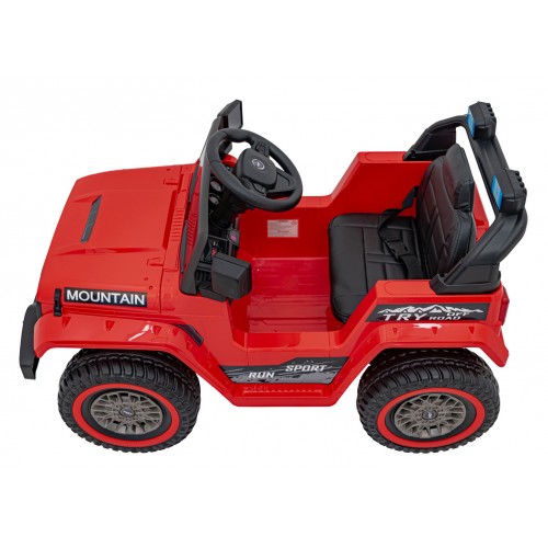 Off Road MOUNTAIN Červené vozidlo