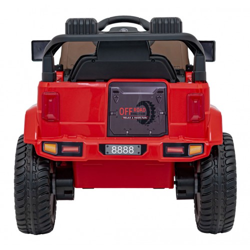 Off Road MOUNTAIN Červené vozidlo
