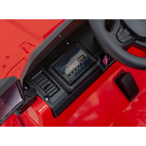 Off Road MOUNTAIN Červené vozidlo