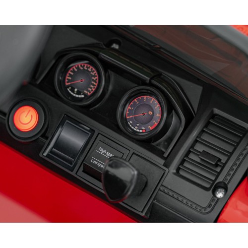 Off Road MOUNTAIN Červené vozidlo