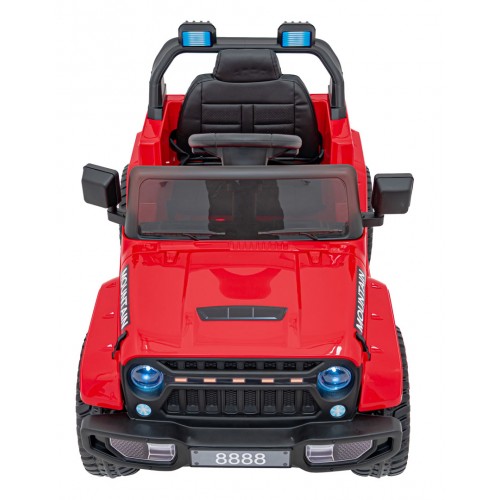 Off Road MOUNTAIN Červené vozidlo