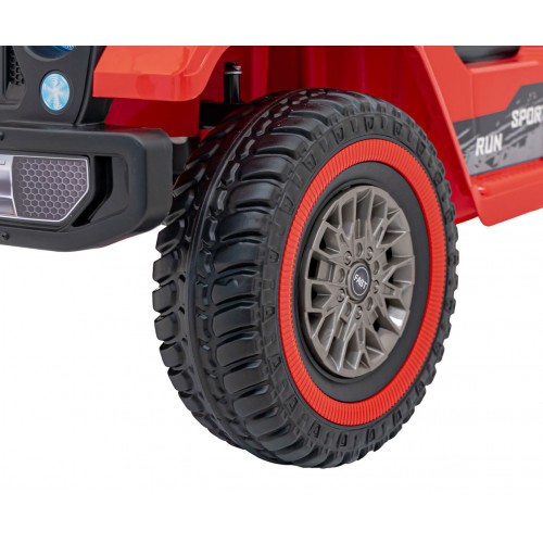 Off Road MOUNTAIN Červené vozidlo