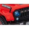 Off Road MOUNTAIN Červené vozidlo
