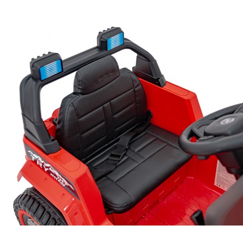 Off Road MOUNTAIN Červené vozidlo