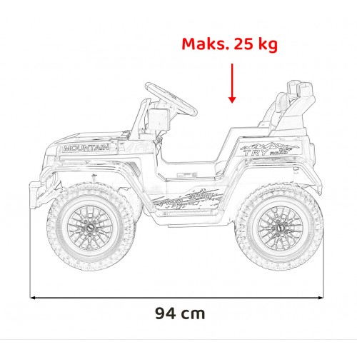 Off Road MOUNTAIN Vehicle Biela