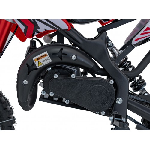 Spaľovací motor vozidla 49CC STORM červený