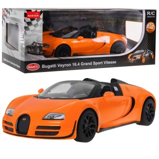 Autíčko R/C Bugatti Veyron Grand Sport Oranžový 1:14 RASTAR