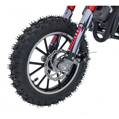 Spaľovací motor vozidla 49CC STORM červený