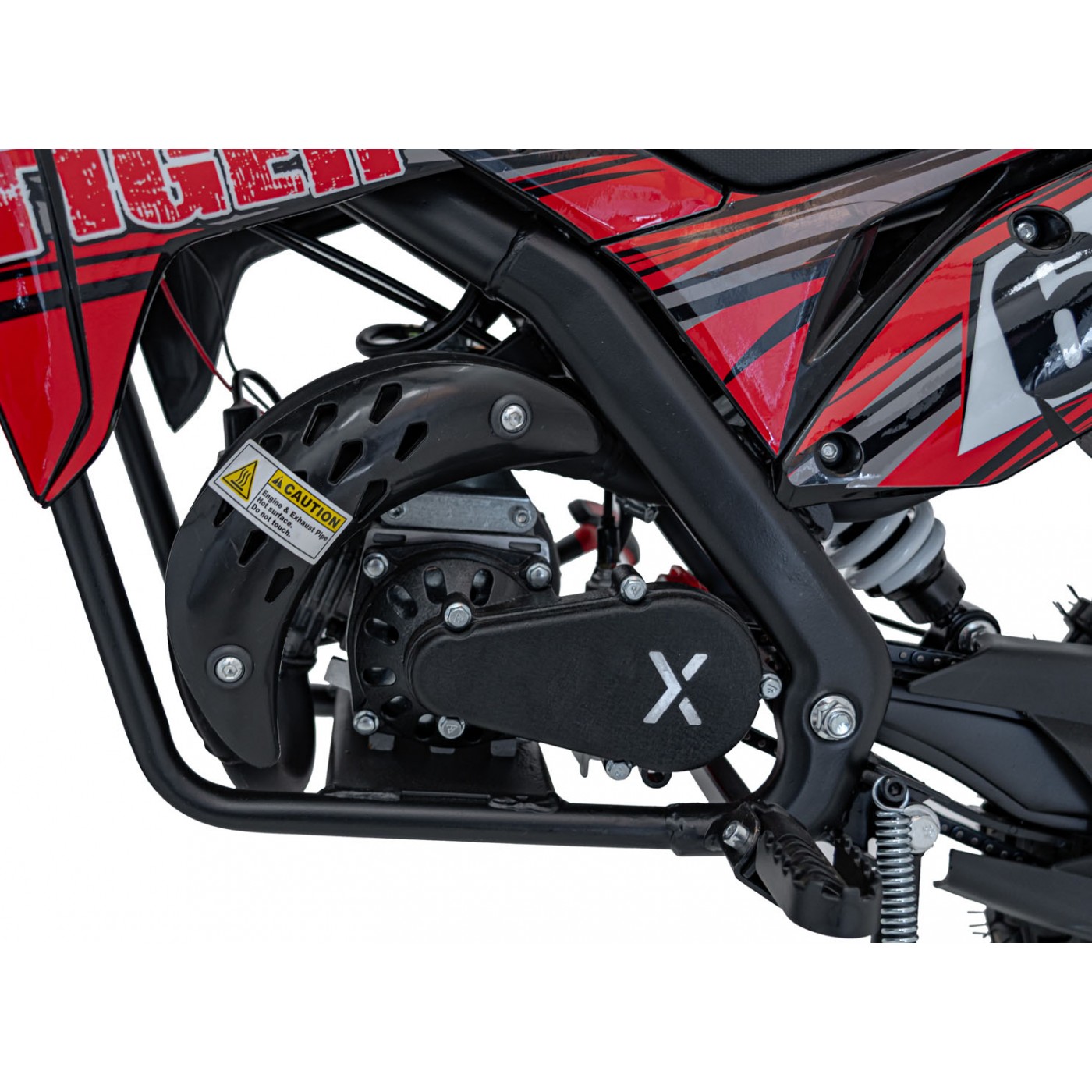 Vozidlo 49CC TIGER Červený spaľovací motor