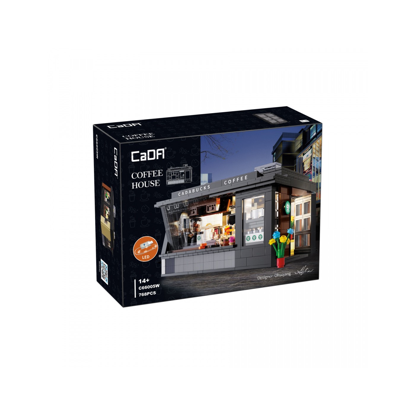 Stavebnica Kaviareň 786 ks EE