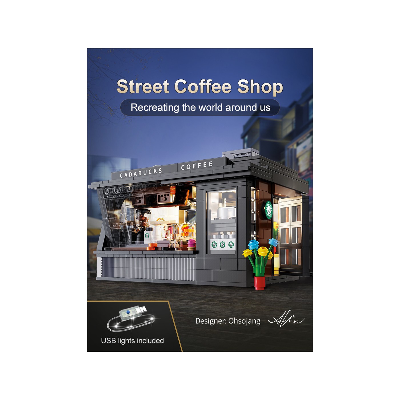 Stavebnica Kaviareň 786 ks EE