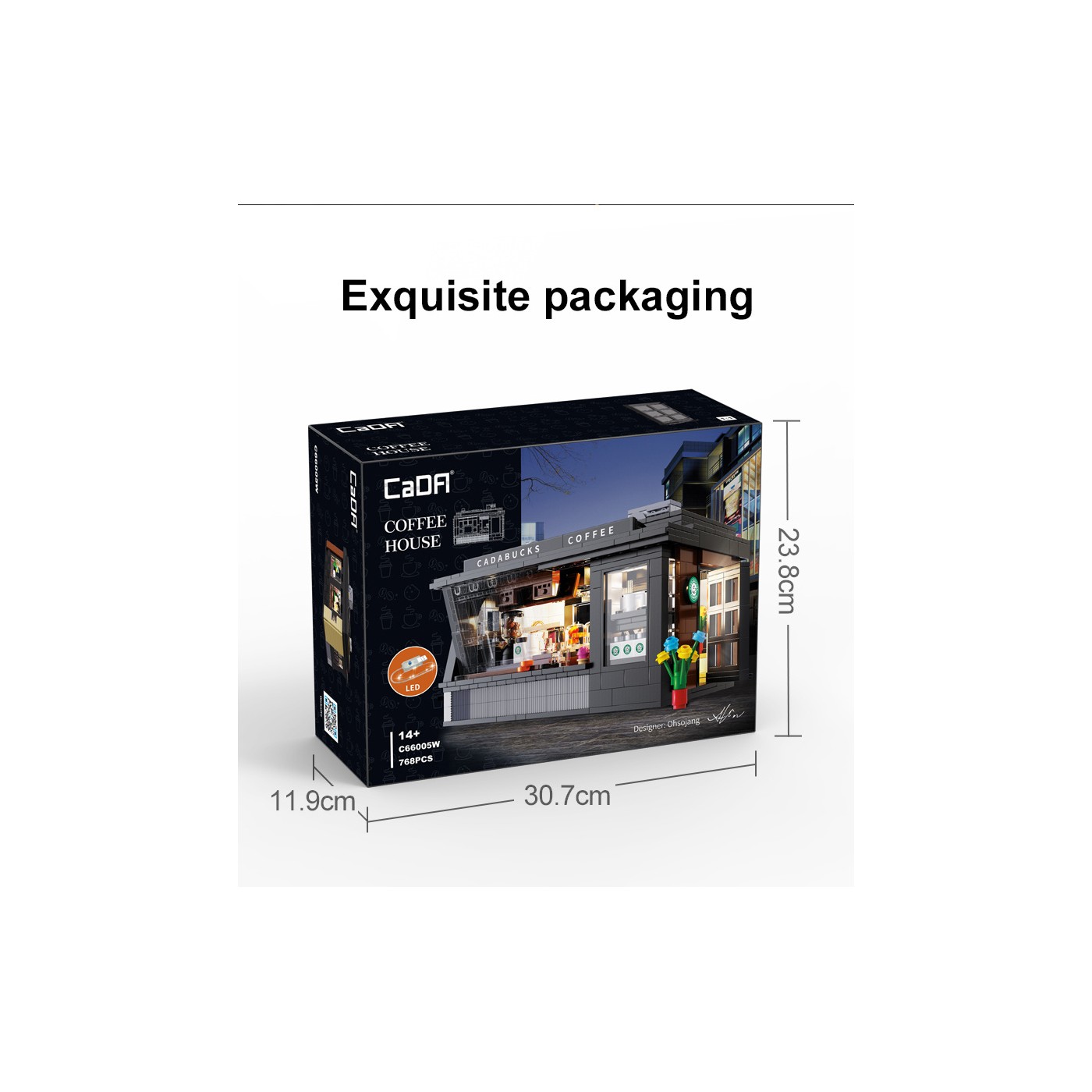 Stavebnica Kaviareň 786 ks EE